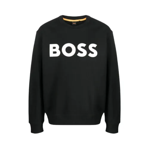 Hugo Boss , Basic Sweatshirt ,Black male, Sizes: