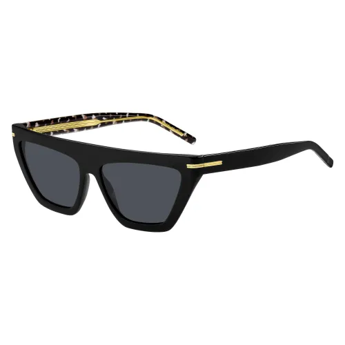 Hugo Boss , Black/Grey Sunglasses ,Black female, Sizes: