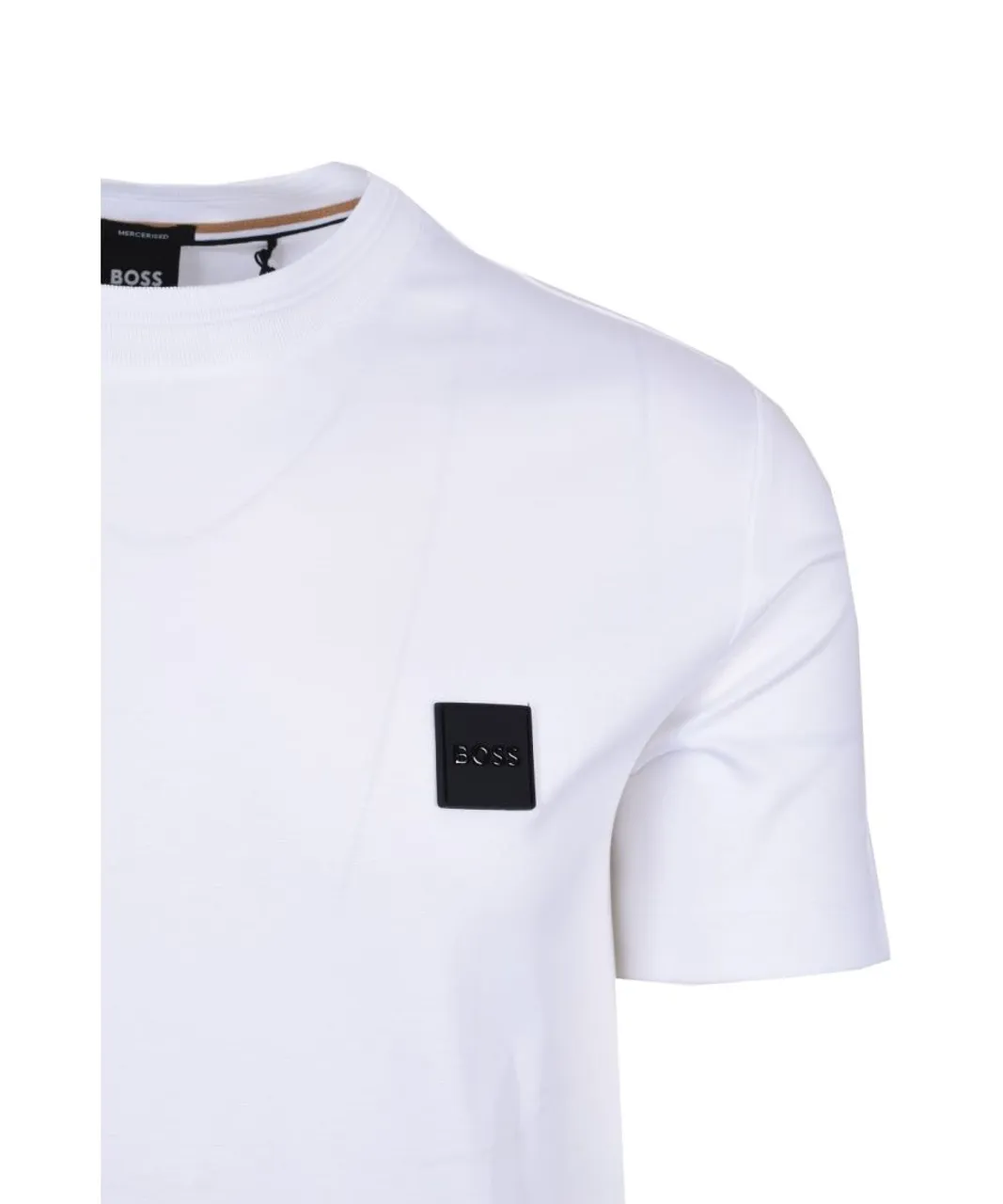 Hugo Boss Black Mens Tiburt 278 T Shirt White