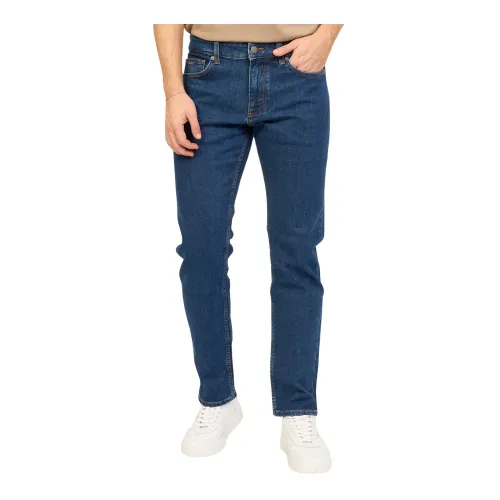Hugo Boss , Blue Chino Trousers for Men ,Blue male, Sizes: