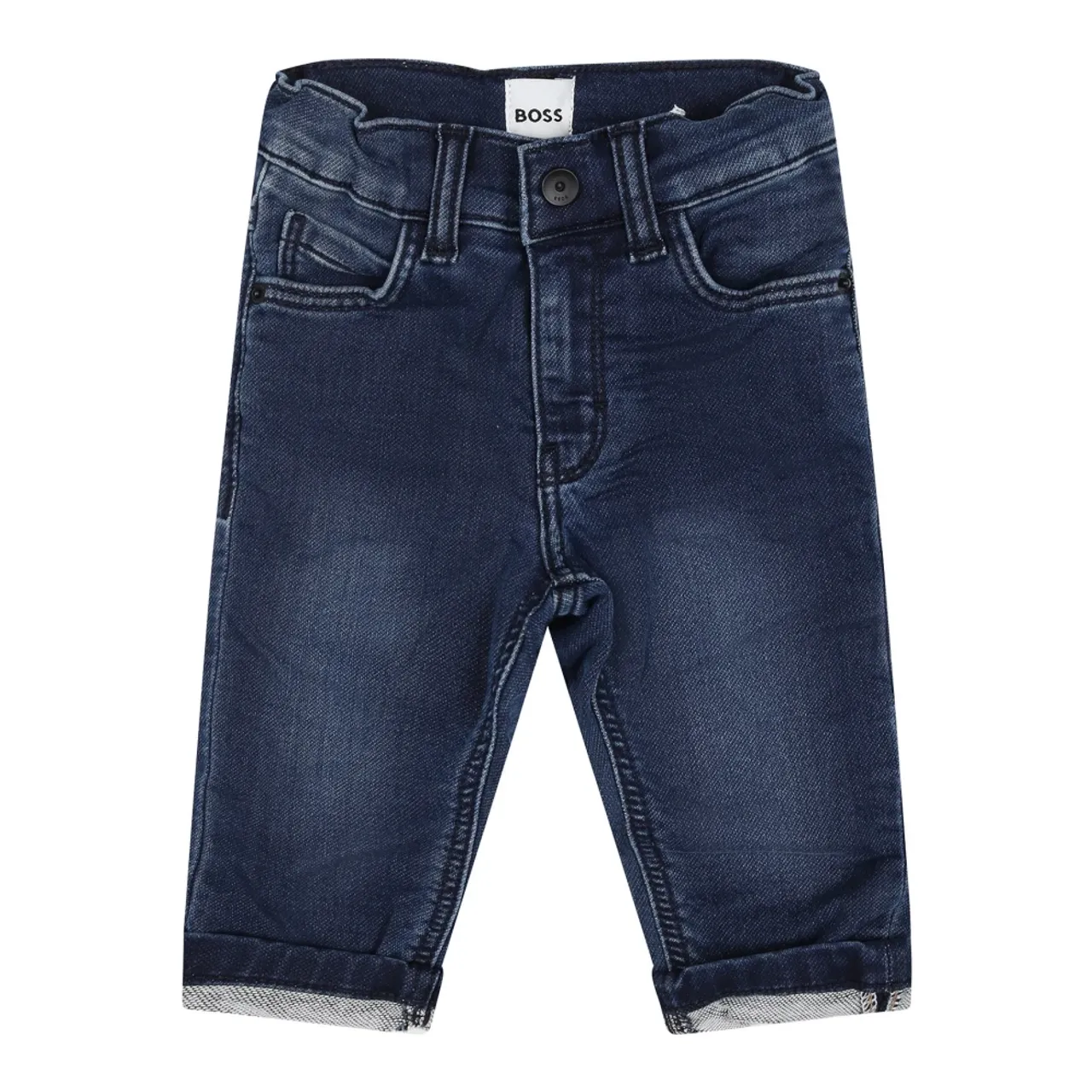 Hugo Boss , Blue Denim Jeans with Logo Patch ,Blue female, Sizes:
