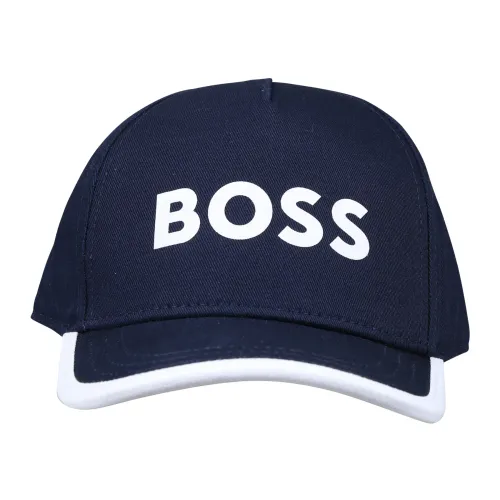 Hugo Boss , Blue Hats for Men ,Blue unisex, Sizes: