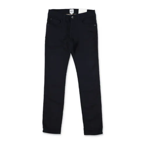 Hugo Boss , Blue stretch cotton denim boy Hugo Boss jeans ,Blue male, Sizes: