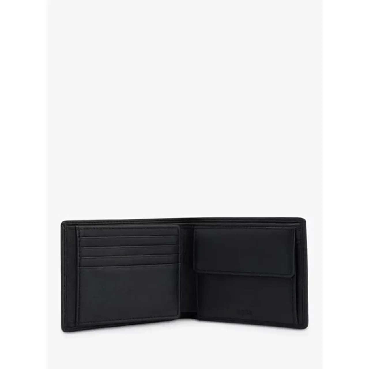 Hugo Boss BOSS Arezzo Leather Wallet, Black - Black - Male