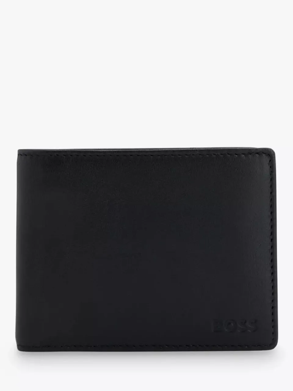 Hugo Boss BOSS Arezzo Leather Wallet, Black - Black - Male