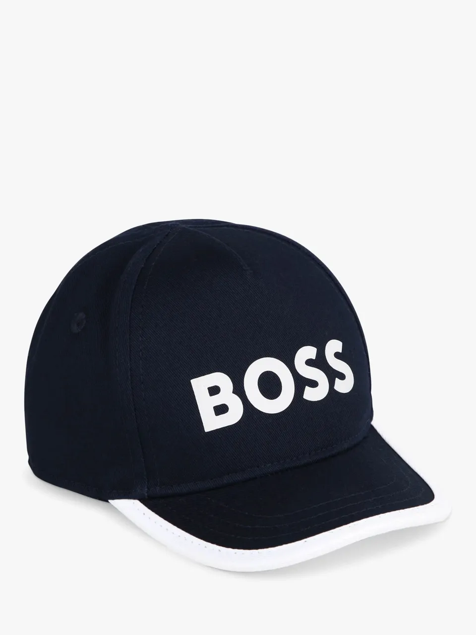 Hugo Boss BOSS Baby Logo Embroidered Baseball Hat - Black - Unisex