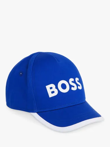 Hugo Boss BOSS Baby Logo Embroidered Baseball Hat - Blue - Unisex