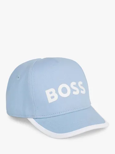 Hugo Boss BOSS Baby Logo Embroidered Baseball Hat - Light Blue - Unisex