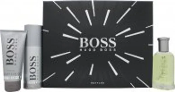 Hugo Boss Boss Bottled Gift Set 100ml EDT + 100ml Shower Gel + 150ml Deodorant Spray