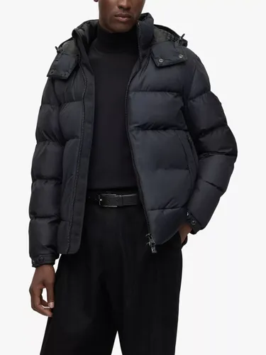 Hugo Boss BOSS Corbinian Hooded Puffer Jacket, Black - Black - Male