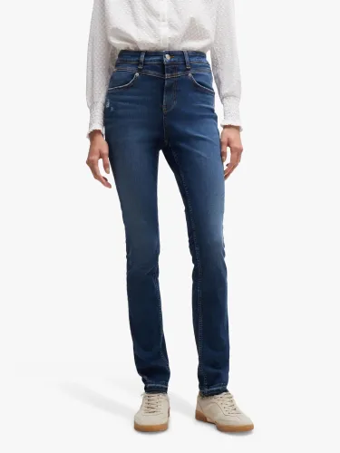 Hugo Boss BOSS Cotton Blend Skinny Jeans, Navy - Navy - Female