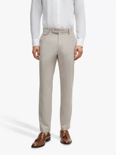 Hugo Boss BOSS H-Genius 242 Trousers, Medium Beige - Medium Beige - Male