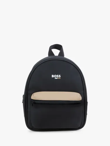 Hugo Boss BOSS Kids' Small Logo Backpack, Black - Black - Unisex - Size: One Size