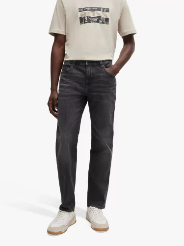 Hugo Boss BOSS Maine Regular Fit Jeans - Charcoal - Male