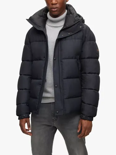 Hugo Boss BOSS Omaris Hooded Puffer Jacket, Black - Black - Male