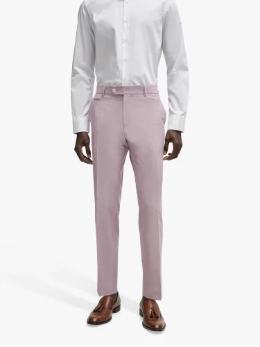 Hugo Boss BOSS Slim Fit Heritage Trousers, Light Purple - Light Purple - Male