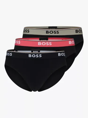 Hugo Boss BOSS Stretch Stretch Power Briefs, Pack of 3 - Open Miscellaneous - Male