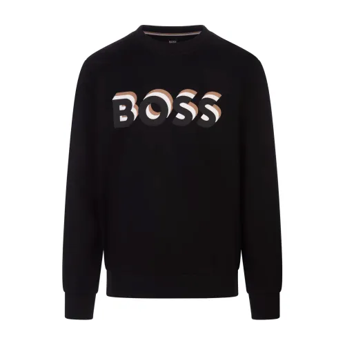 Hugo Boss , Boss T-shirts and Polos Black ,Black male, Sizes: