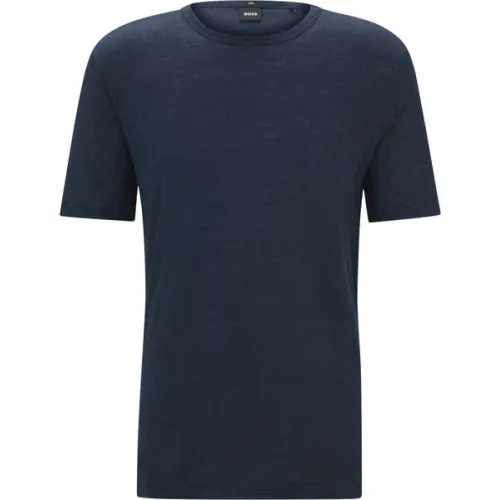 Hugo Boss , Boss T-shirts and Polos Blue ,Blue male, Sizes: