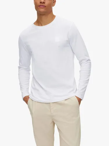 Hugo Boss BOSS Tacks Long Sleeve T-Shirt - White - Male