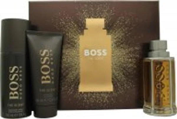 Hugo Boss Boss The Scent Gift Set 100ml EDT + 100ml Shower Gel + 150ml Deodorant Spray