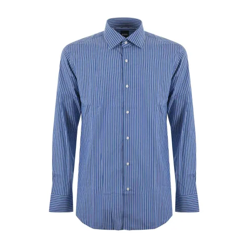 Hugo Boss , Casual Shirts ,Blue male, Sizes: