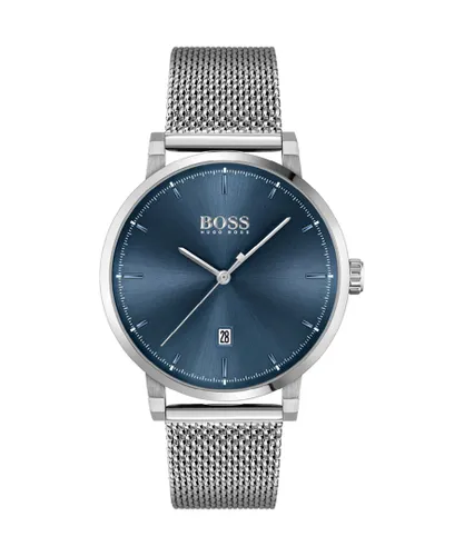 Hugo Boss Confidence Mens Silver Watch 1513809 Stainless Steel - One Size