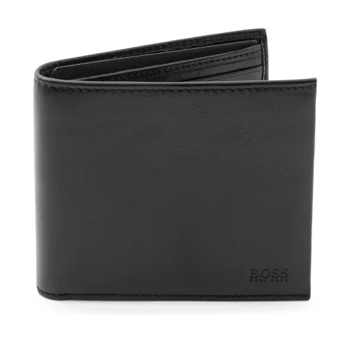 Hugo Boss , Cowhide Leather Wallet ,Black male, Sizes: ONE SIZE