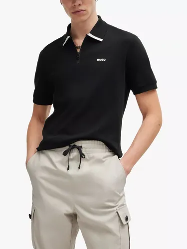 Hugo Boss Dalomino Polo Shirt - Black - Male