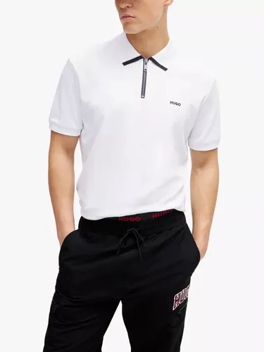 Hugo Boss Dalomino Polo Shirt - White - Male