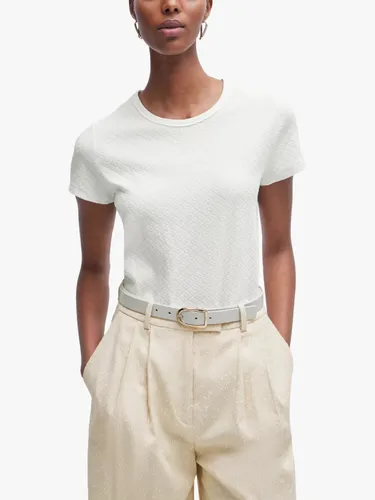 Hugo Boss Eventsy Cotton Blend T-shirt, Open White - Open White - Female