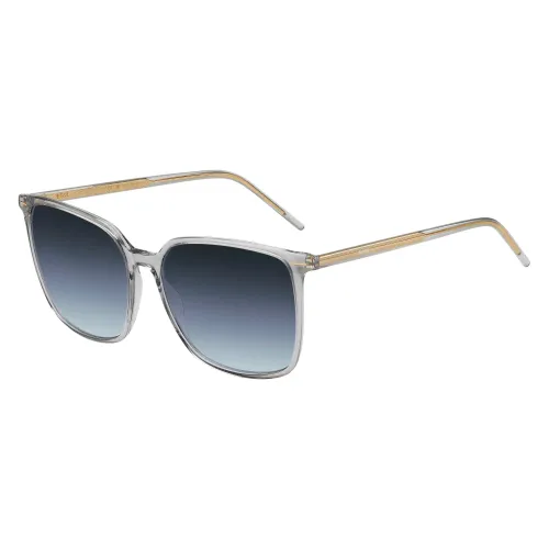 Hugo Boss , Grey/Blue Shaded Sunglasses ,Multicolor female, Sizes: