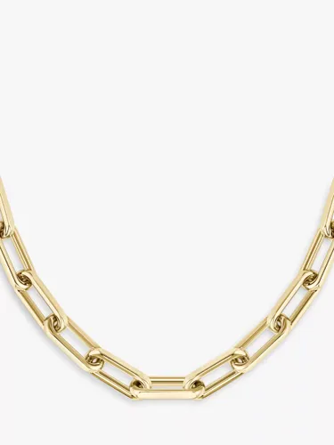 Hugo Boss Halia Chain Link Necklace, Gold - Gold - Female