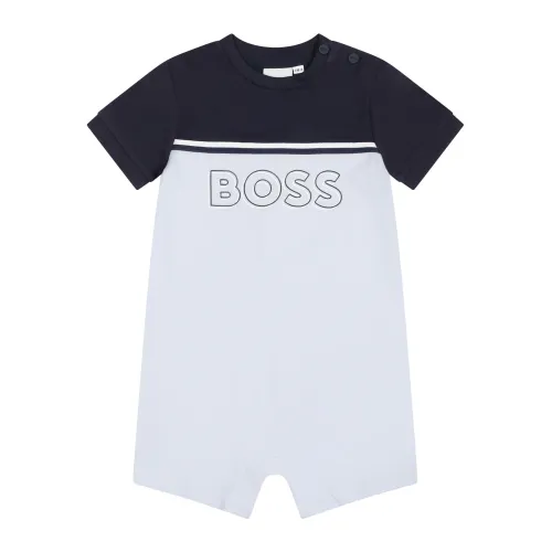 Hugo Boss , J50793 771 Rompers ,Blue male, Sizes: