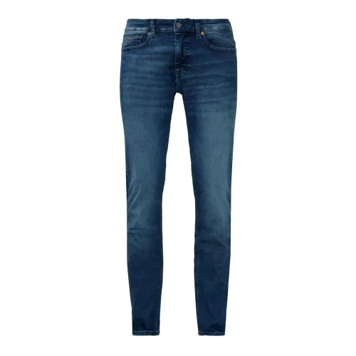 Hugo Boss , Jeans with Fit tapered super stretch 50468602 ,Blue male, Sizes: