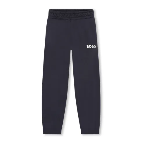 Hugo Boss , Kids Jogging Pants ,Blue male, Sizes:
