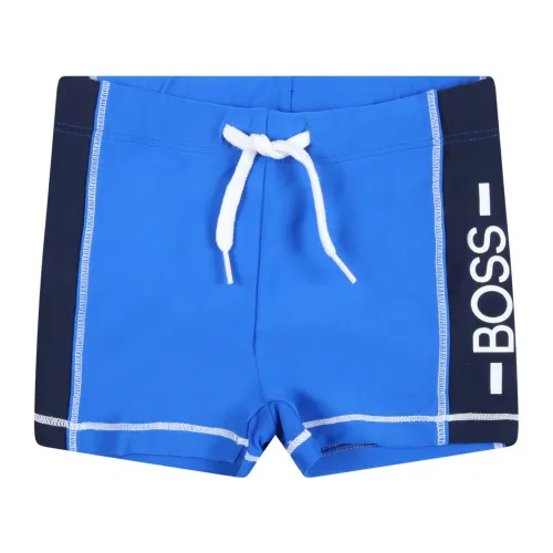 Hugo Boss , Kids Swim Boxers ,Blue male, Sizes: