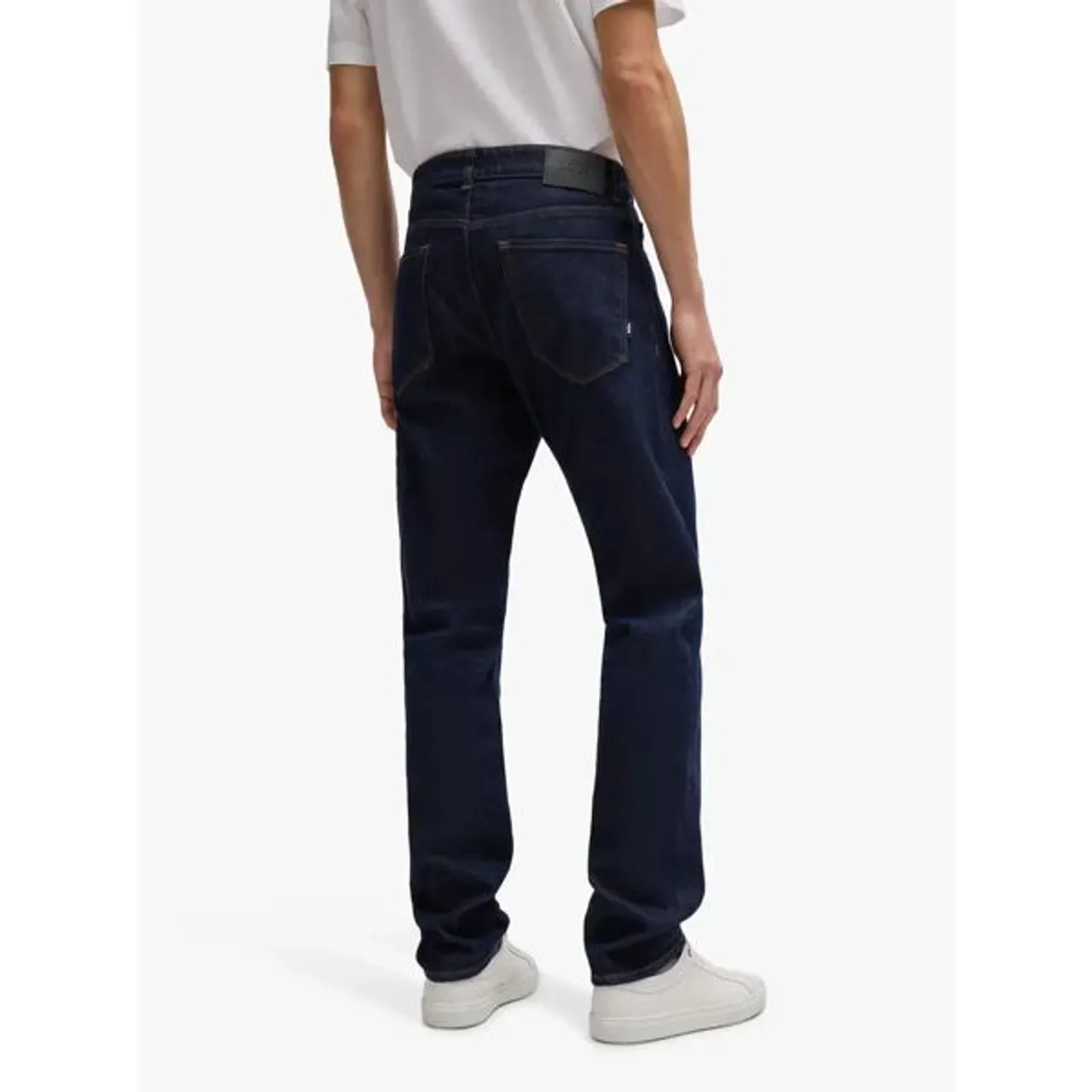 Hugo Boss Maine Straight Cut Jeans, Medium Blue - Medium Blue - Male