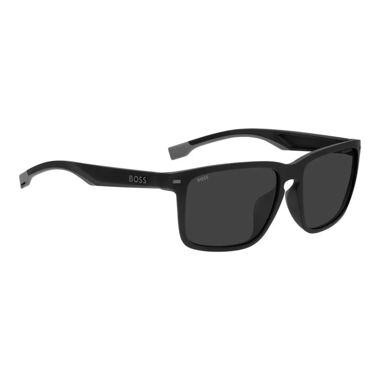 Hugo Boss , Matte Black Grey Sunglasses ,Black male, Sizes: