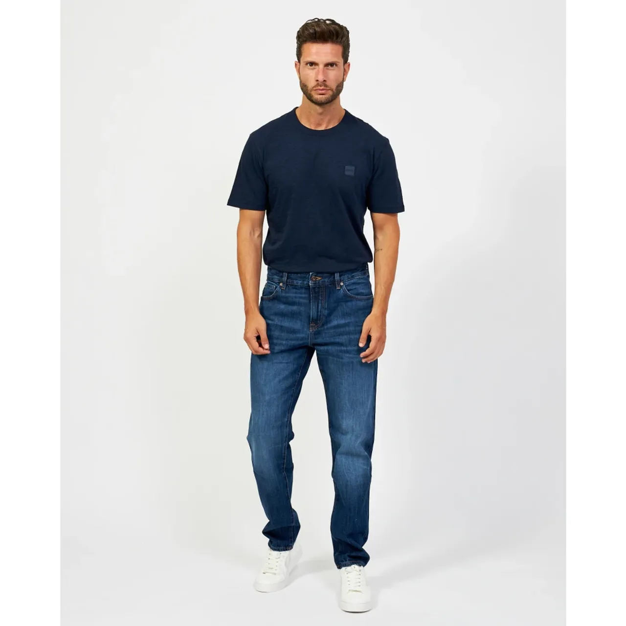 Hugo Boss , Men Re.Maine Jeans in Blue ,Blue male, Sizes: