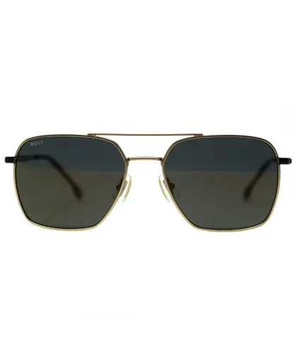 Hugo Boss Mens 1414/S 00NZ JO Gold Sunglasses - One