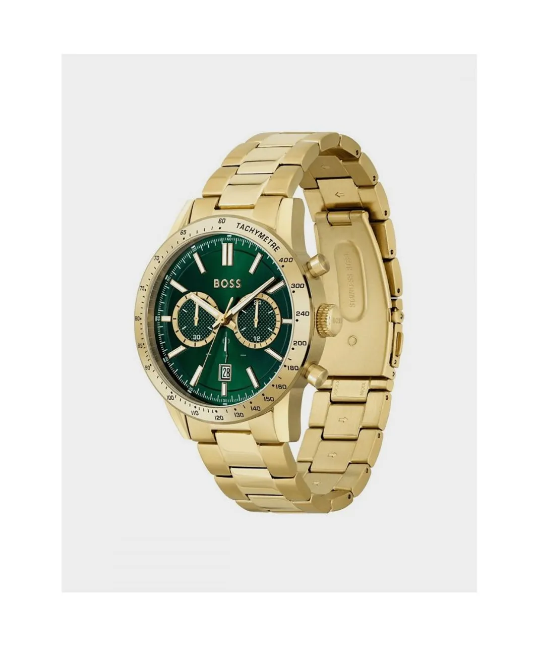 Hugo Boss Mens Accessories Allure Watch in Gold Stainless Steel - One Size