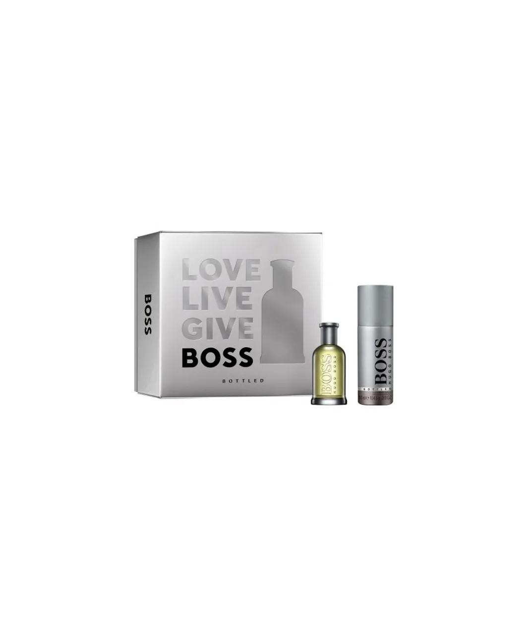 Hugo Boss Mens Bottled Eau De Toilette 50ml + Deodorant Spray 150ml Gift Set - NA - One Size