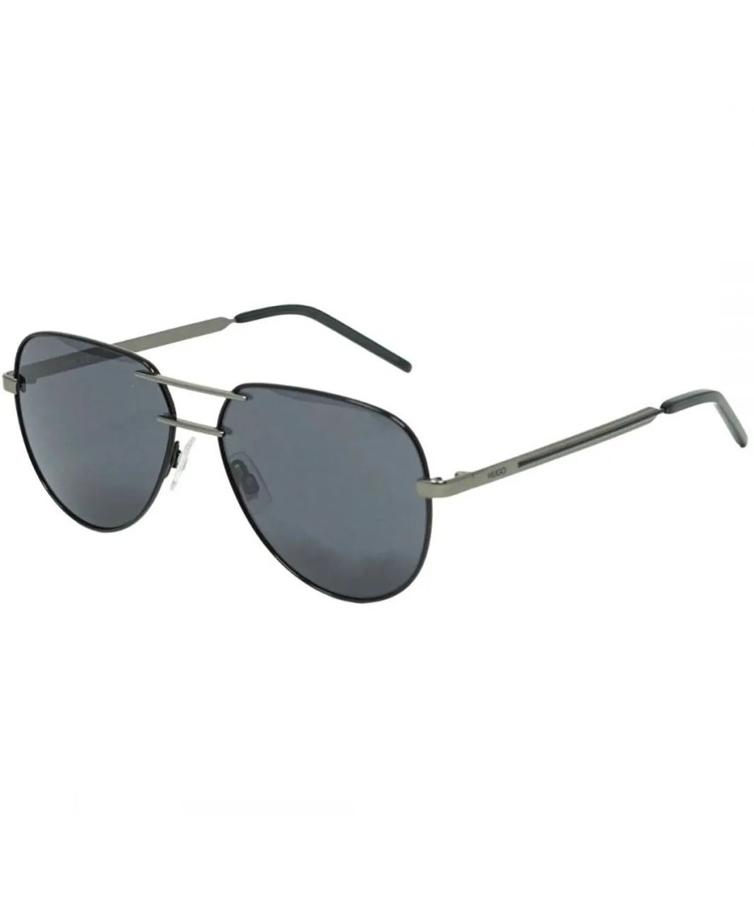 Hugo Boss Mens HG1166/S PLGY ANS Black Sunglasses - One