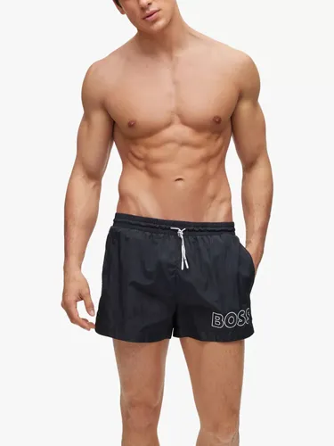 Hugo Boss Mooneye Swim Shorts - Black - Male