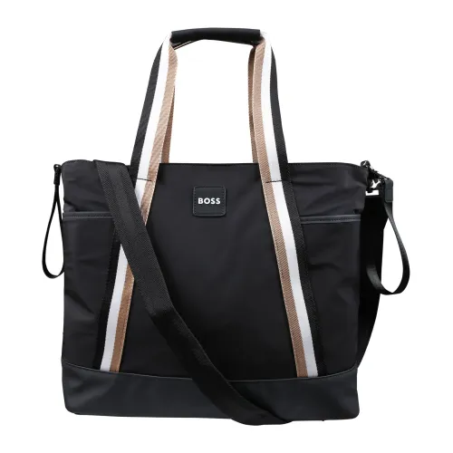 Hugo Boss , Multicolor Changing Bag with Adjustable Strap ,Black unisex, Sizes: ONE SIZE