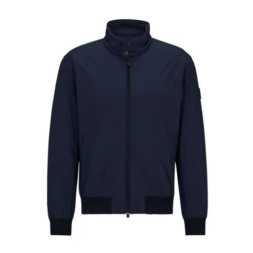 Hugo Boss , P-Cordovan jacket ,Blue male, Sizes: