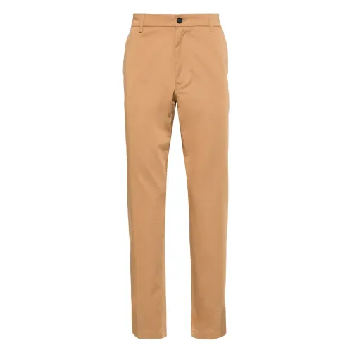 Hugo Boss , P-Kane blended cotton pants ,Orange male, Sizes: