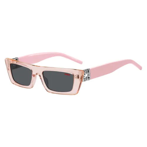 Hugo Boss , Pink/Grey Sunglasses ,Pink female, Sizes: