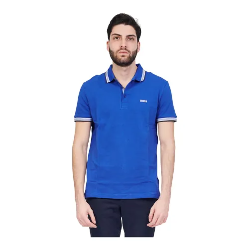 Hugo Boss , Polo Shirt ,Blue male, Sizes: